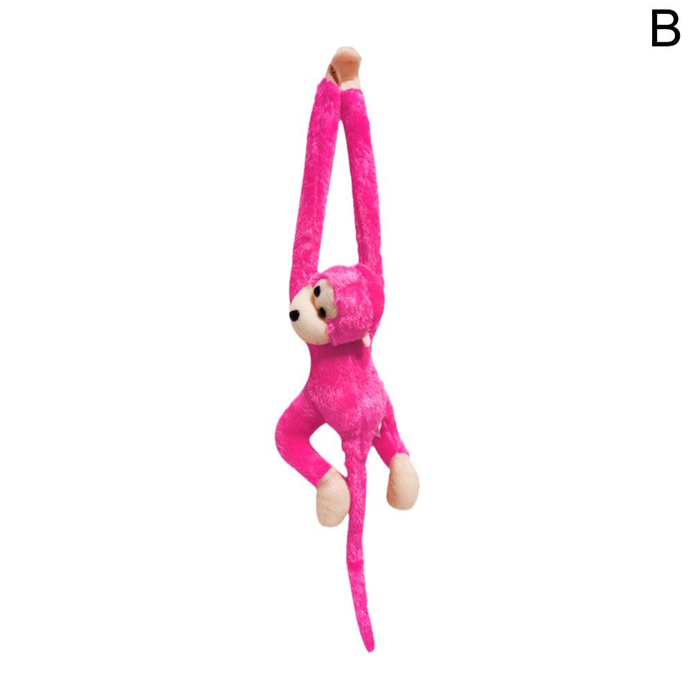 Cute Long Arm Monkey Plush Toy Creative Curtain Hanging Doll Soft Stuffed Animal Gift