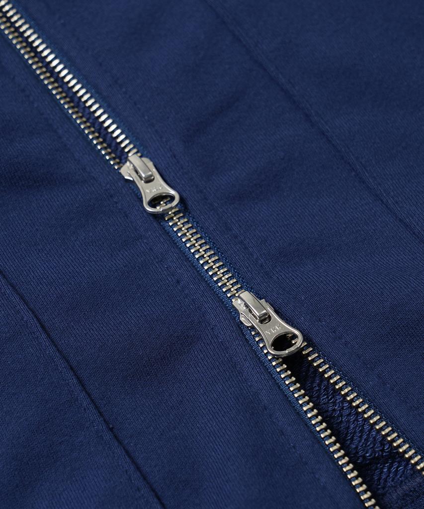 Frizmworks Těžká mikina na zip Cardigan _ Modrá