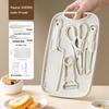 Baby Food Preparation Cutting Board and Knife Set