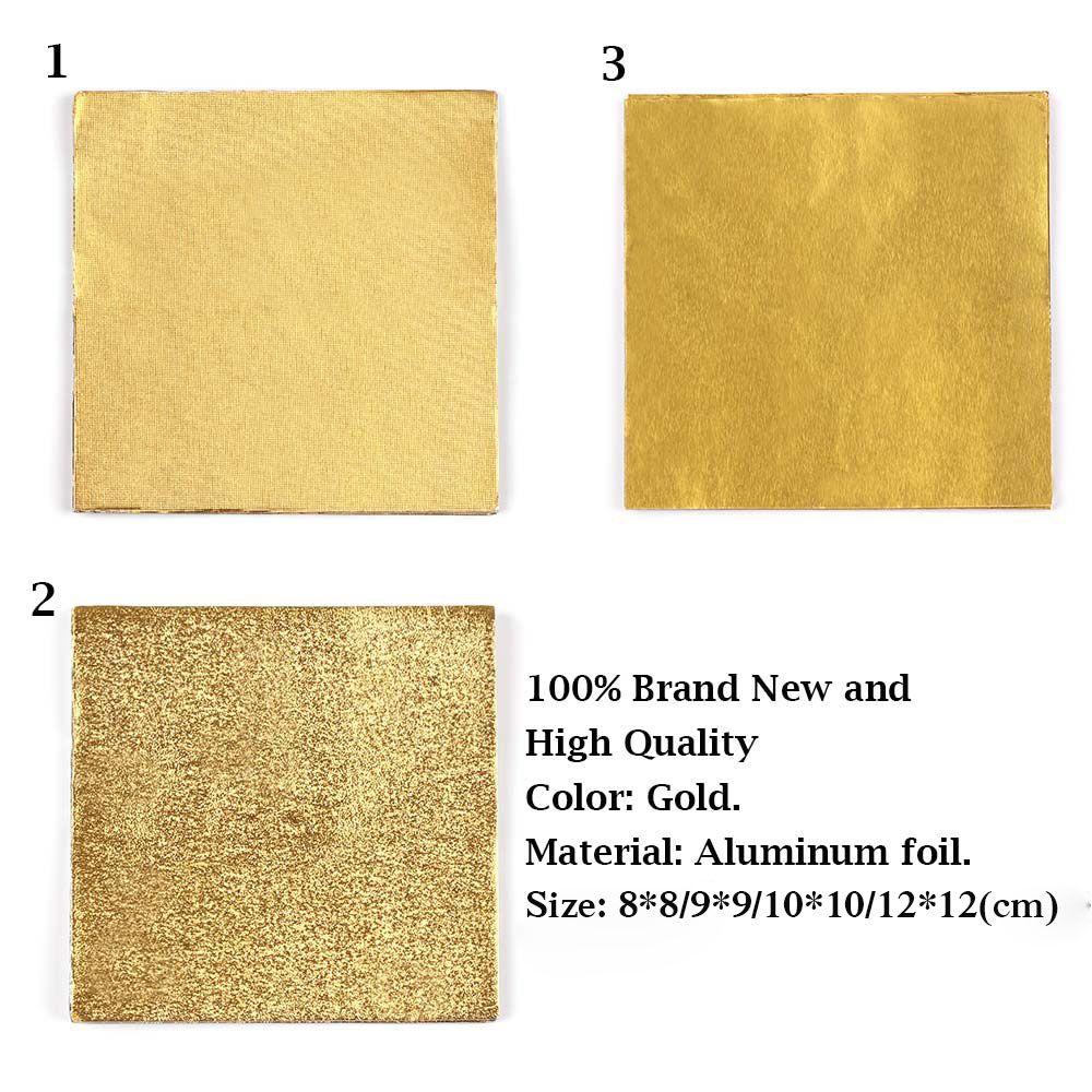 Gilded Decoration Wedding Party Supplies Aluminum Foil Package Paper Wrapping Paper Candy Chocolate