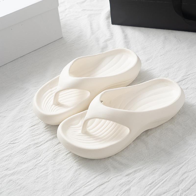 Thick Platform Eva Flip Flops for Women  Summer Non Slip Clip Toe Beach Soft Sole Sandals Woman Comfortable Cloud Slippers