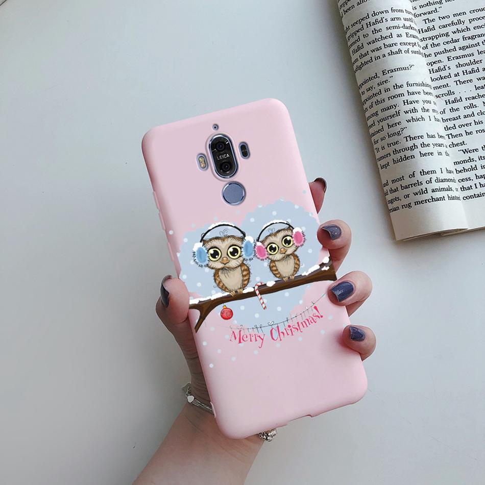 Silicone Case for Huawei Mate 9 10 Pro Soft TPU Protective Cute Butterfly Flower Phone back cover Mate9 Mate10 10Pro Case fundas