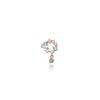 Lloyd Circle Cubic 14K Gold Piercing Lpsk4010G