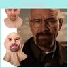 Breaking Bad Weiße Maske Latex Glatze Alter Mann Halloween Cosplay Requisite