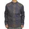 Kojima Jeans 13oz Denim Stretch Single Breasted Rider American Biker RNB-5047 Jacket, Casual, Motorcycle, Style, Men's (L)