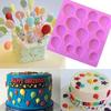 Silicone Balloons Fondant Cake Sugarcraft Chocolate Decorating Mold Baking Tools
