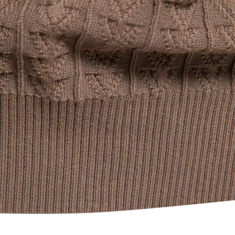 AIOPESON Solid Color Knitted Turtleneck Male Sweater Cotton High Quality Warm Men's Pullover Winter Casual Sweaters New 2022