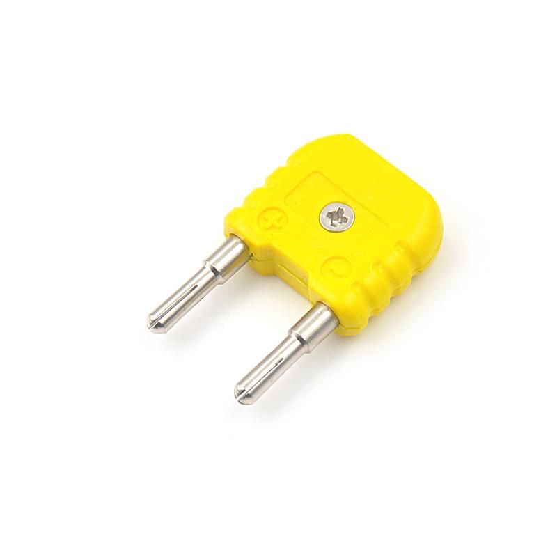 K-Type Thermocouple Adaptor Mini K Type To Round Banana Plug Thermometer