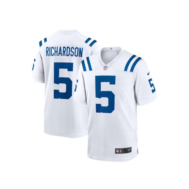 Mens Womens Indianapolis Colts NFL Football Jersey Custom Number 5 Or 28 Embroidered Sportswear Basketball Training Gym Wear