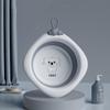 Children's Foldable Washbasin, Portable Washbasin, Baby Thick Plastic Basin, Household Baby Small Plate