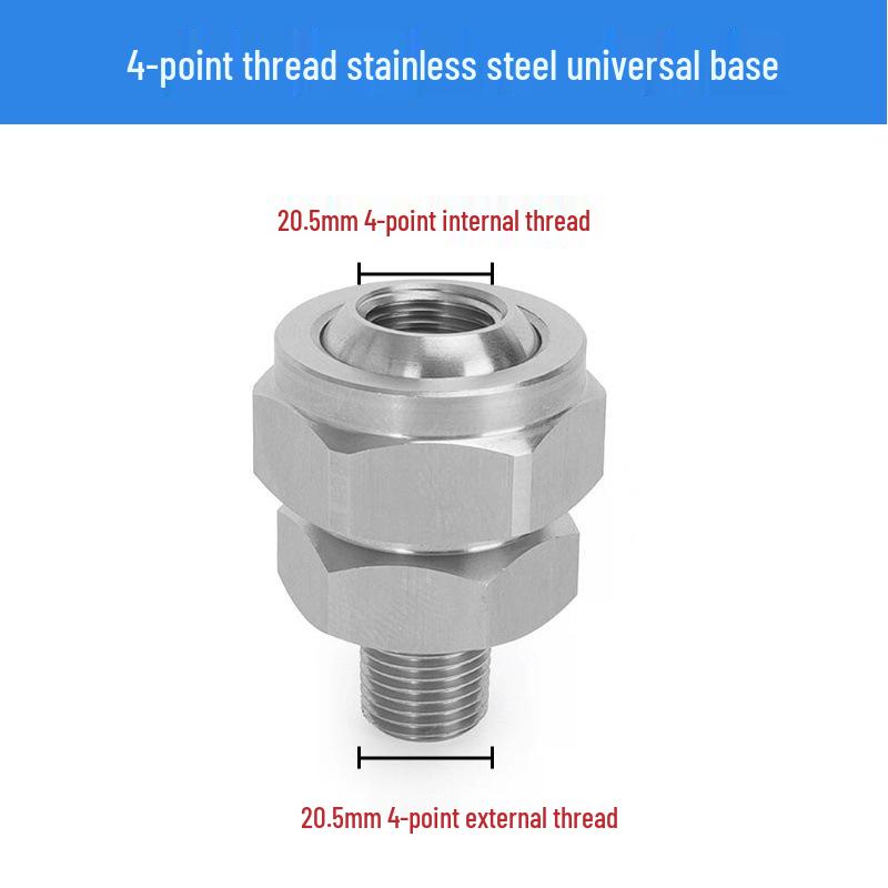 High-Pressure Stainless Steel Anti-Clogging Fan-Shaped Blow-Off Nozzle