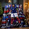 Mba-ppe's France Glory Blanket Lightweight Ideal Bedding Blanket Perfect for Travel, Camping, Living Rooms, Offices, Sofas, Fan Christmas Gift