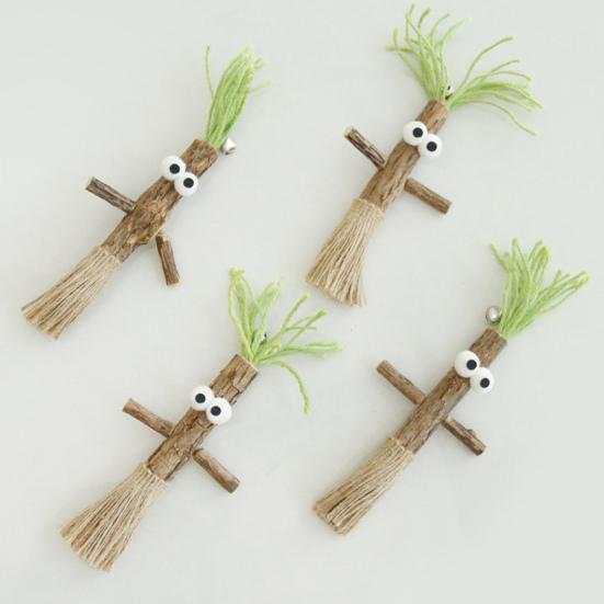 Silver Vine Cat Toy Natural Wood Cat Chew Toy Safe Teeth Cleaning Toy Cat Kicker Toy for Kitten Teething Solo Entertainment