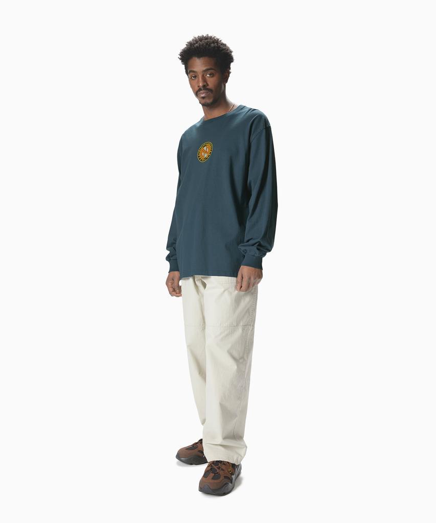 THISISNEVERTHAT Monogram L/S Tee Light Navy