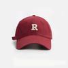 Vintage Letter Embroidered Baseball Cap Trendy Peaked Hat Outdoor Sun Protection Cap For Men And Women