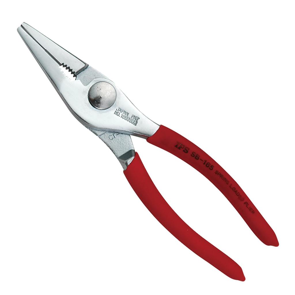 IPS (Igarashi Pliers) Pointed Pliers (with Built-in Spring) 165mm SB-165 Made In Japan Tsubame-Sanjo