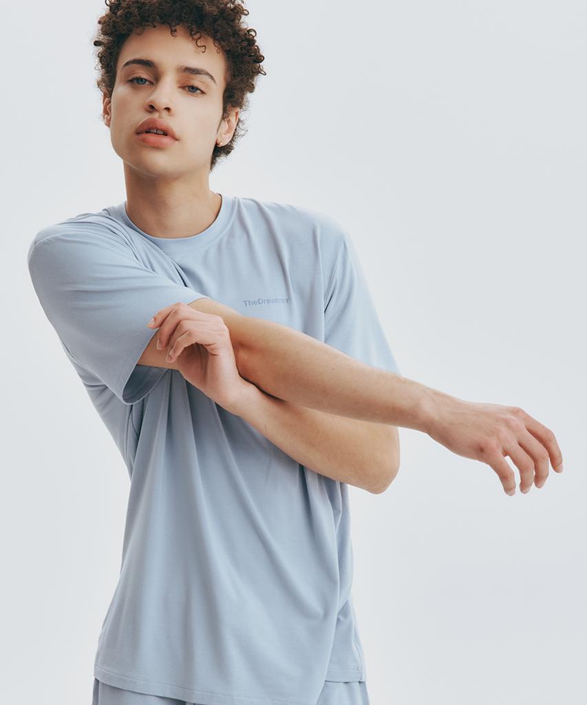 Deodeulimeo Cool Slime T-Shirt Cloud Blue