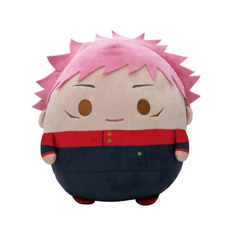 Adorable Jujutsu Kaisen Plush Toys Featuring Gojo Satoru Yuji Itadori And Megumi Fushiguro In Soft Short Plush Design For Collectors And Fans