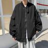 Blouson Bomber Uniforme de Baseball pour Hommes et Femmes Marque Tendance Coupe Ample Grande Taille Plus Ronde Niche Polyvalent Veste Décontractée