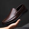 Atmungsaktive Sommer Business Loafer Schuhe Herren Bequeme Designer Echtleder Flats Herrenschuhe Casual Soft Slip On Loafer