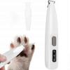 Dog Nail Grinder with LED Light, Waterproof Pet Nail Trimmer, 18mm Blade, Safe & Quiet for Dogs Cats, 2025 Model