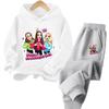 Ensemble Sweat à capuche et Sweatshirt Anime Chasseur de Démons pour Enfants - Nouveau Style Deux Pièces