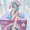 15CM Anime HATSUNE MIKU Figur Nuddelstoppare Figur Kaninöron Pyjamas Modell Leksak Docka Actionfigur Samling Gåvor PVC