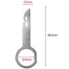 4 Pc Metal Car Radio Removal Tool Release Keys Extraction Kit For Ford/For Mercedes Radio Stereo Release Removal Install Tool