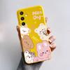 For Samsung A25 5G Case SM-A256B Stylish Painted Soft Silicone Shockproof Cover For Samsung Galaxy A15 A25 A35 A55 5G 2023 Capa