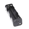 Tip bandă lungă 8 X Suport pentru baterii Aa 12V Cutie de depozitare pentru baterii spate în spate