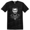 Paul Scholes Soccer Player Portrait T Shirt Football Fan Graphic Tee Gift Top