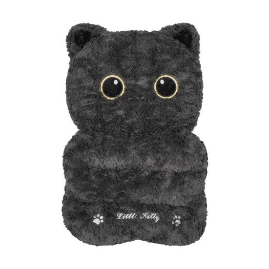 Car Seat Cushion Cat And Dog Plush Seating Cushion 2-in-1 Seat & Back Support with Non-Slip