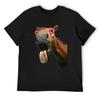 High Horse T-Shirt Baggy Shirts Cotton Graphic Tees Luxury Designer Mens Plain T Shirts