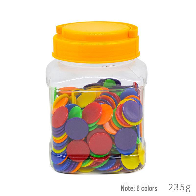 Colorful Counting Coins: Early Education Toys for Kids