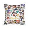Ryoga Hibiki Inspired Pattern Square Pillow Covers Living Room PChan Ranma Anime Manga Cushion Cover Decor Pillow Cover