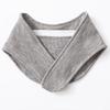 LFPWER Neck Warmer with Heat Pack Thin Cotton Neck Supporter with Two Heat Warms Pocket, Packs, Neck, Gray, CRNW066-GR-LP