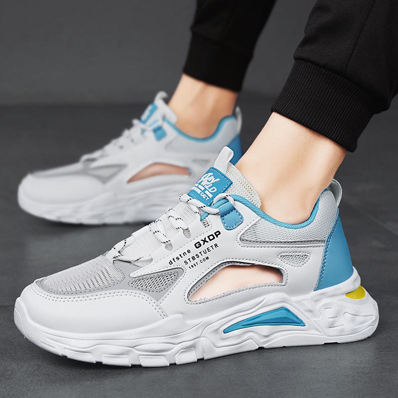 Mode Mode Homme Baskets Chaussures de Marche Décontractées Pour Hommes Été Respirant Sport Décontracté Basket Homme 2024