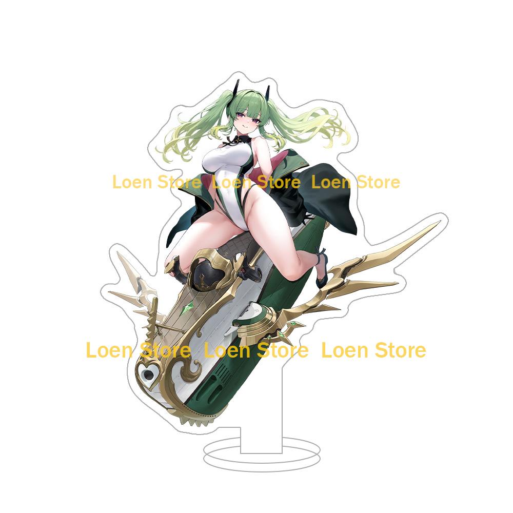 Azur Lane Official Character Raffaello Taihou Mimoza Santa Fe Scylla Repulse Franklin Anime Figures Acrylic Stand Desk Ornament