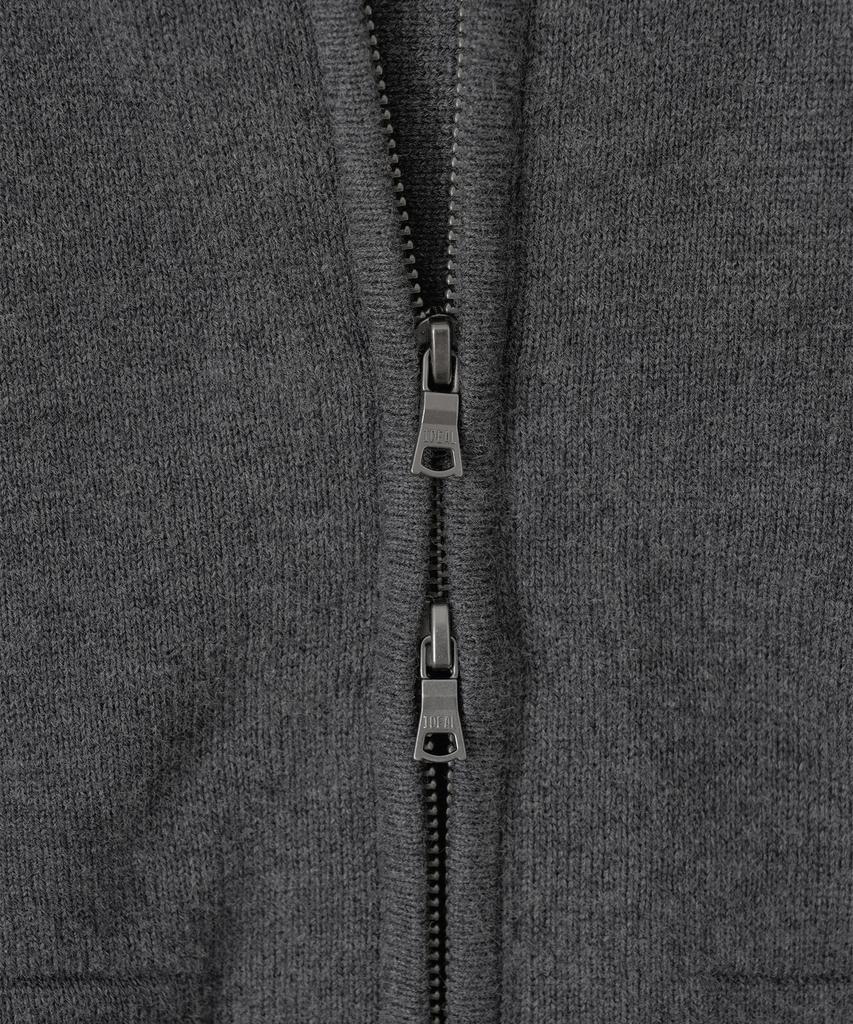 ANOTHER OFFICE Aviator Knit Blouson (Charcoal)
