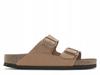 Birkenstock Arizona Vegan Pecan Brown Sandals 1025006 38