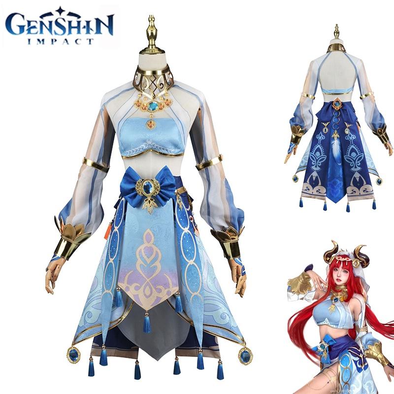 Bright And Durable Genshin Impact Nilou Cosplay Costume With Complete Accessories