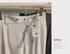 Heren Trendy Koreaanse Stijl Cropped Harembroek - Veelzijdig, Soepelvallend Pak Pasvorm voor Lente en Zomer