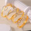 New Geometric Diamond-encrusted Titanium Steel Gold-plated Bracelet Fashionable Light Luxury Versatile Niche Design Jewelry