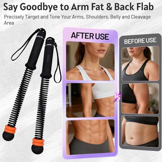 Ropeless Battle Rope Men Women Arm Exerciser Cardio Muscle Strength Training Cordless Workout Rope Home Gym Fitness Equipment