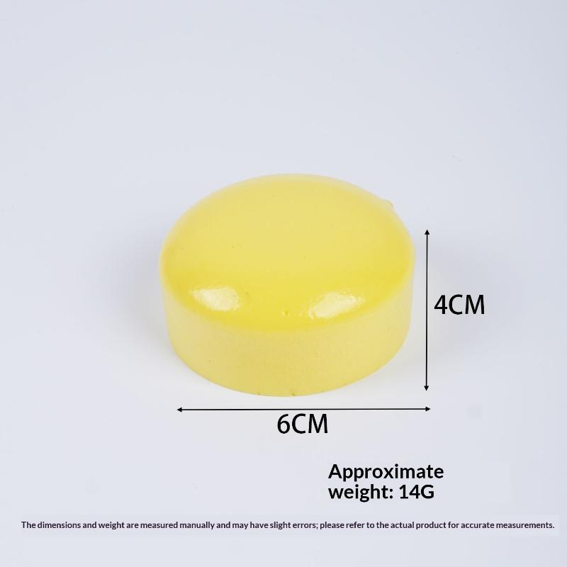 Portable Squishy Bread Squeeze Toy Slow Rising Soft Stress Relief Fidget Toy For Travel Commute Anxiety Relief