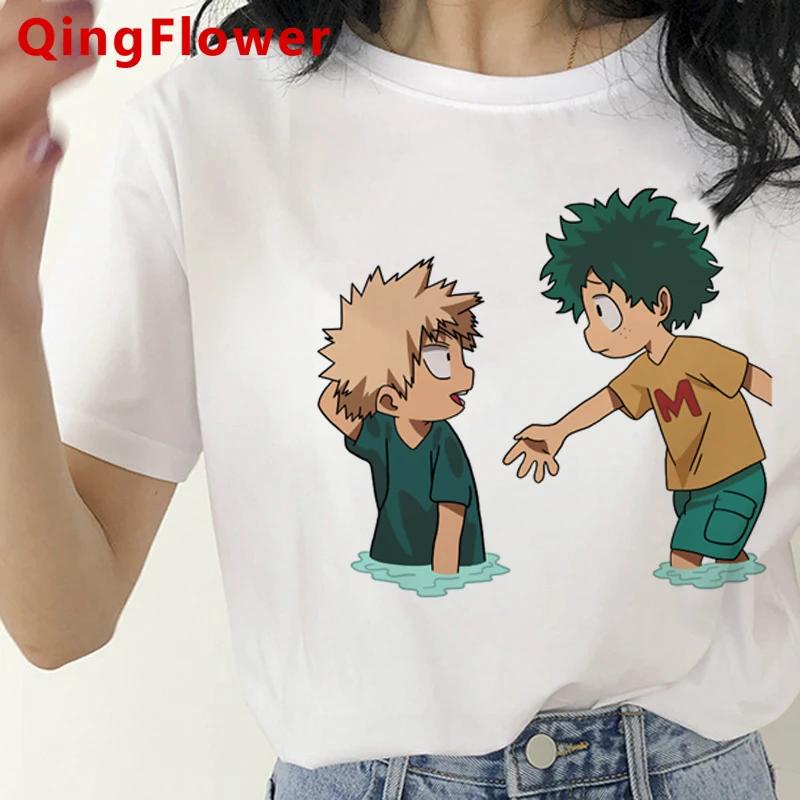 2026 New My Hero Academia Bakugou Boku No Hero Academia High Quality Men T-shirt White T Shirt Graphic Tees Women Tshirt Kawaii