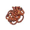 Βραχιόλι Rudraksha Βραχιόλι καρπού Rudraksha για άνδρες, γυναίκες Βραχιόλι με χάντρες Rudraksha Μοναδικό αυθεντικό βραχιόλι με χάντρες Rudraksha για Unisex Σετ 5 τεμαχίων