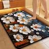 Diatom Printing Bathroom Thickening Mat Bath Non-slip Carpets In Wash Basin Bathtub Side Floor Rug Shower Room Doormat Memory Foam 3D Pad