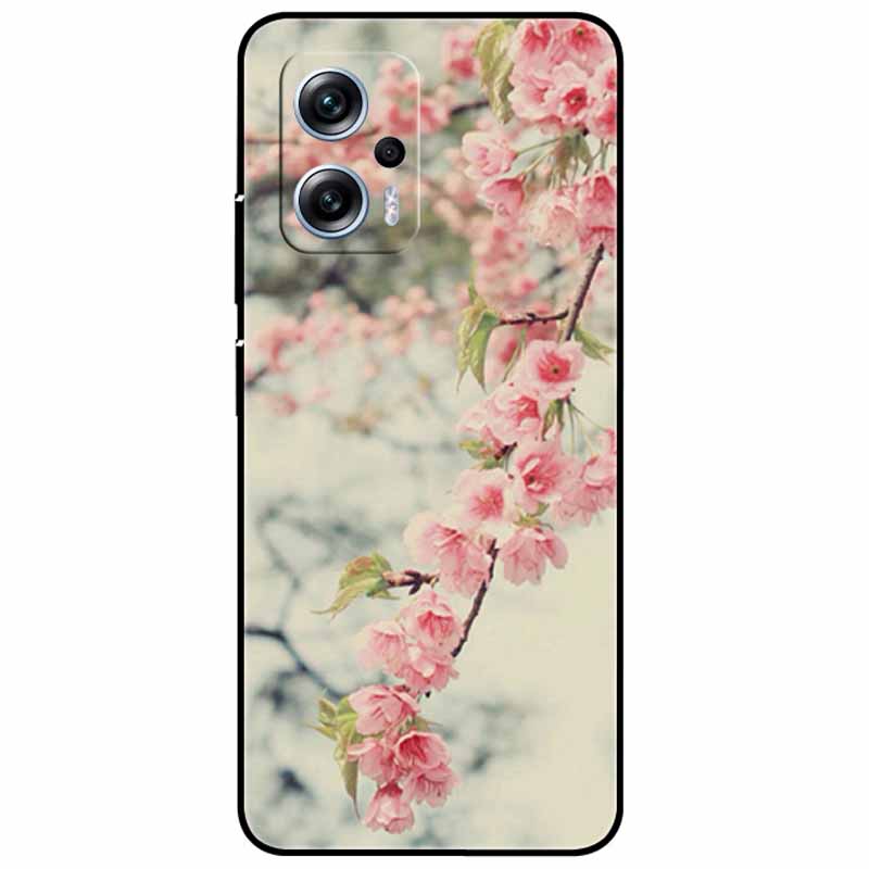For Xiaomi Poco X4 GT Case 6.6'' Cat Wolf TPU Silicone Soft Coque Fundas for Poco X4 GT 5G Cover Black Edge Lovely PocoX4 X 4 GT