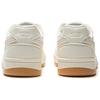 Li Ning Synthetic Leather Zhen Rong 92S Comfortable Versatile Non-Slip Wear-Resistant Low-Top Skate Shoes Women Sneaker Beige AEPU038-4